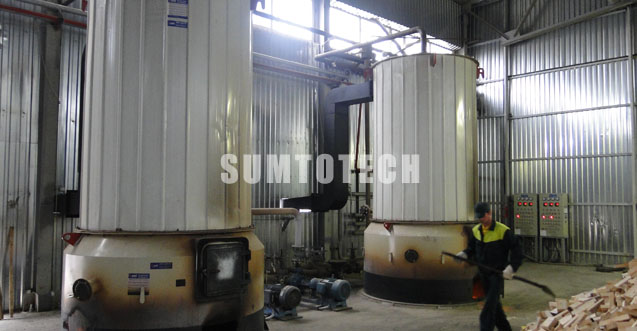 moulded door skin hot press machine boiler